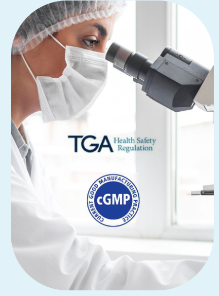 TGA与cGMP认证制造能力